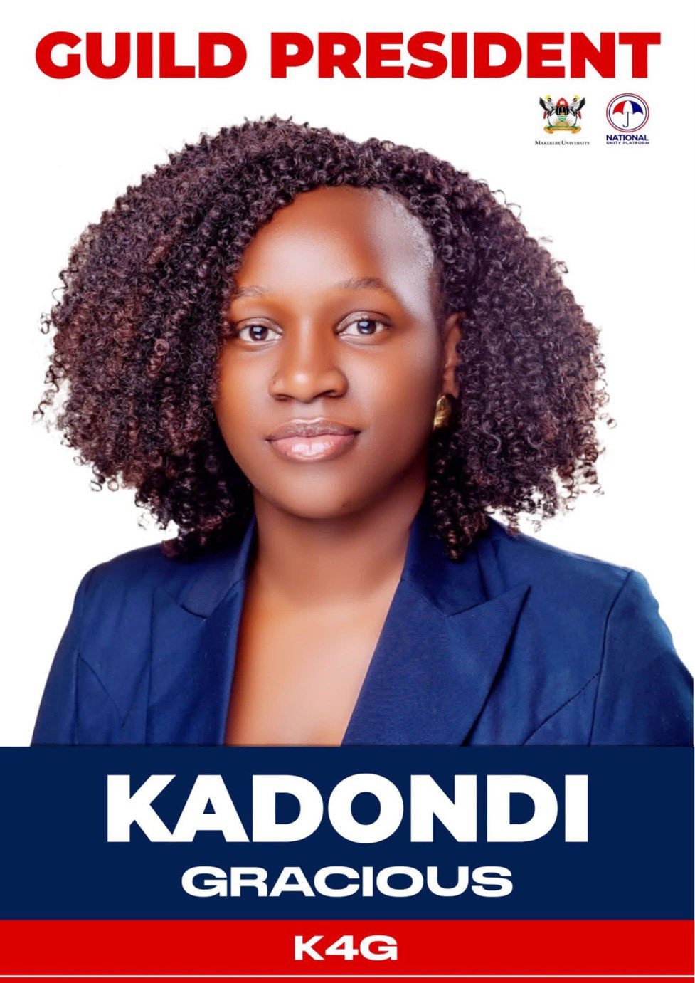 Kadondi Gracious Elected 92nd Guild President of Makerere University
